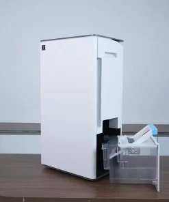 Máy hút ẩm kèm lọc không khí điện tử 30L Sharp DW-T30HV-W